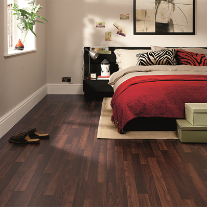 Polyflor Flexible Floor Tiles/Sheets: residential and commercial bedroom